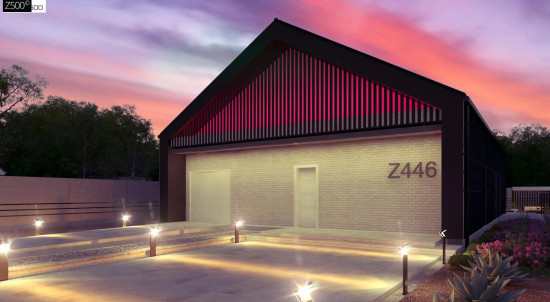 Современный одноэтажный дом с грамотной удобной планировкой Z446