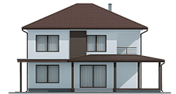 Проекты двухэтажных домов